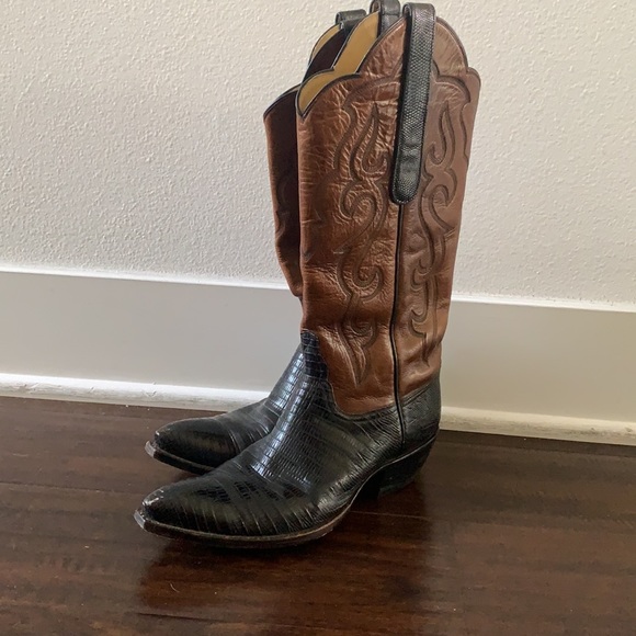 Vintage custom cowboy boots - Picture 1 of 8